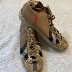 Burberry Hightop Sneakers